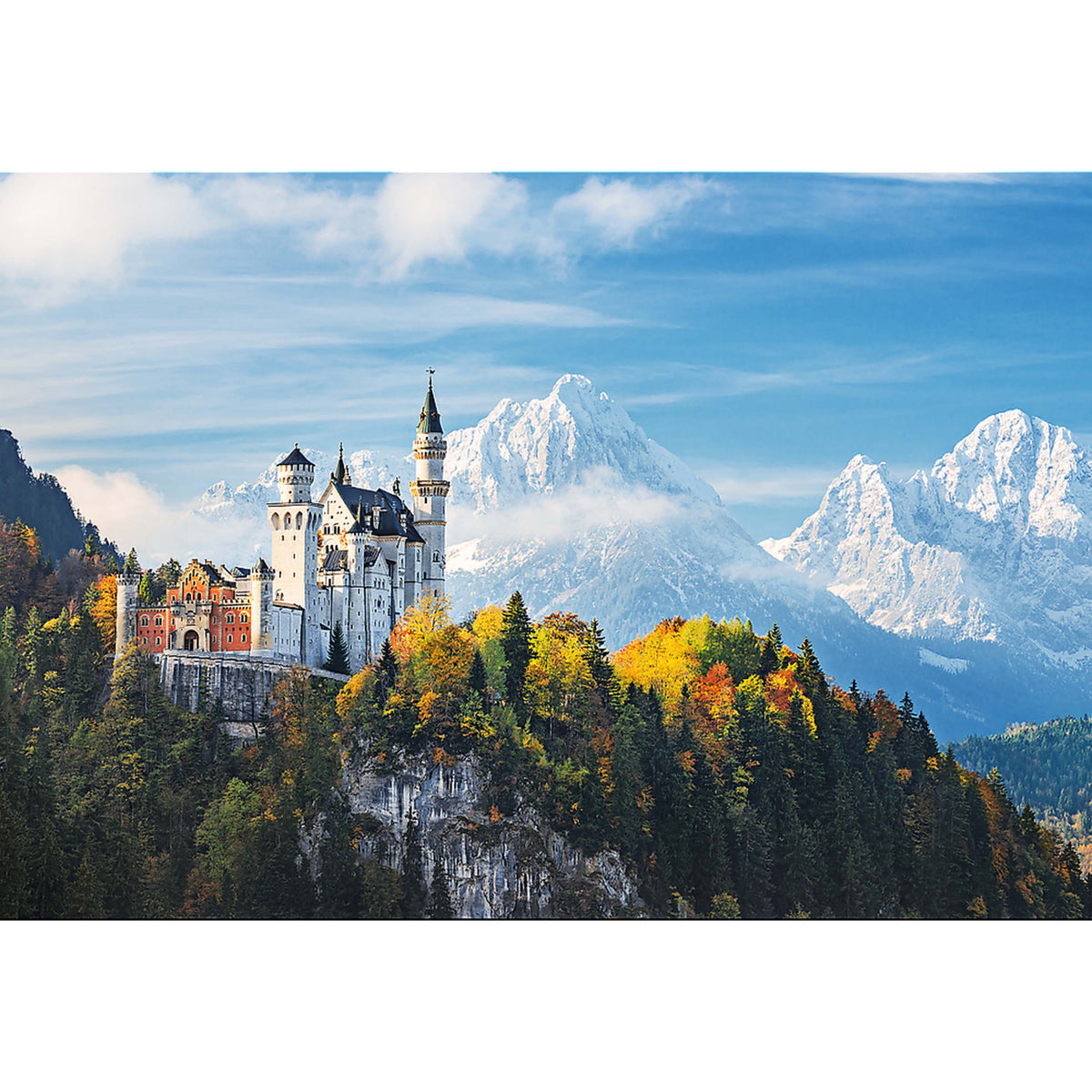 Trefl Red Bawarian Alps 1500 Piece Puzzle