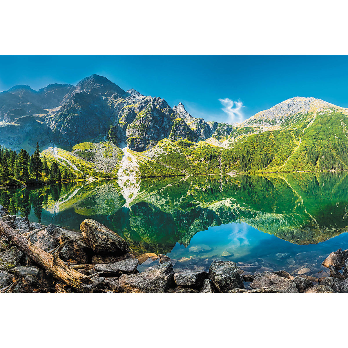 Trefl Red Morskie Oko Lake, Tatras, Poland 1500 Piece Puzzle