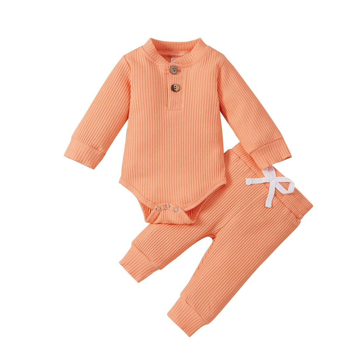Boys And Girls Stand-up Collar Jumpsuit Long-sleeved Romper Trousers Two-piece Set - Cindi Book