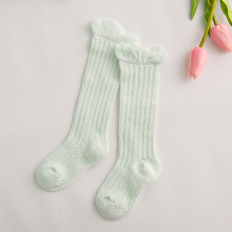 Mesh breathable over the knee mosquito socks - Cindi Book