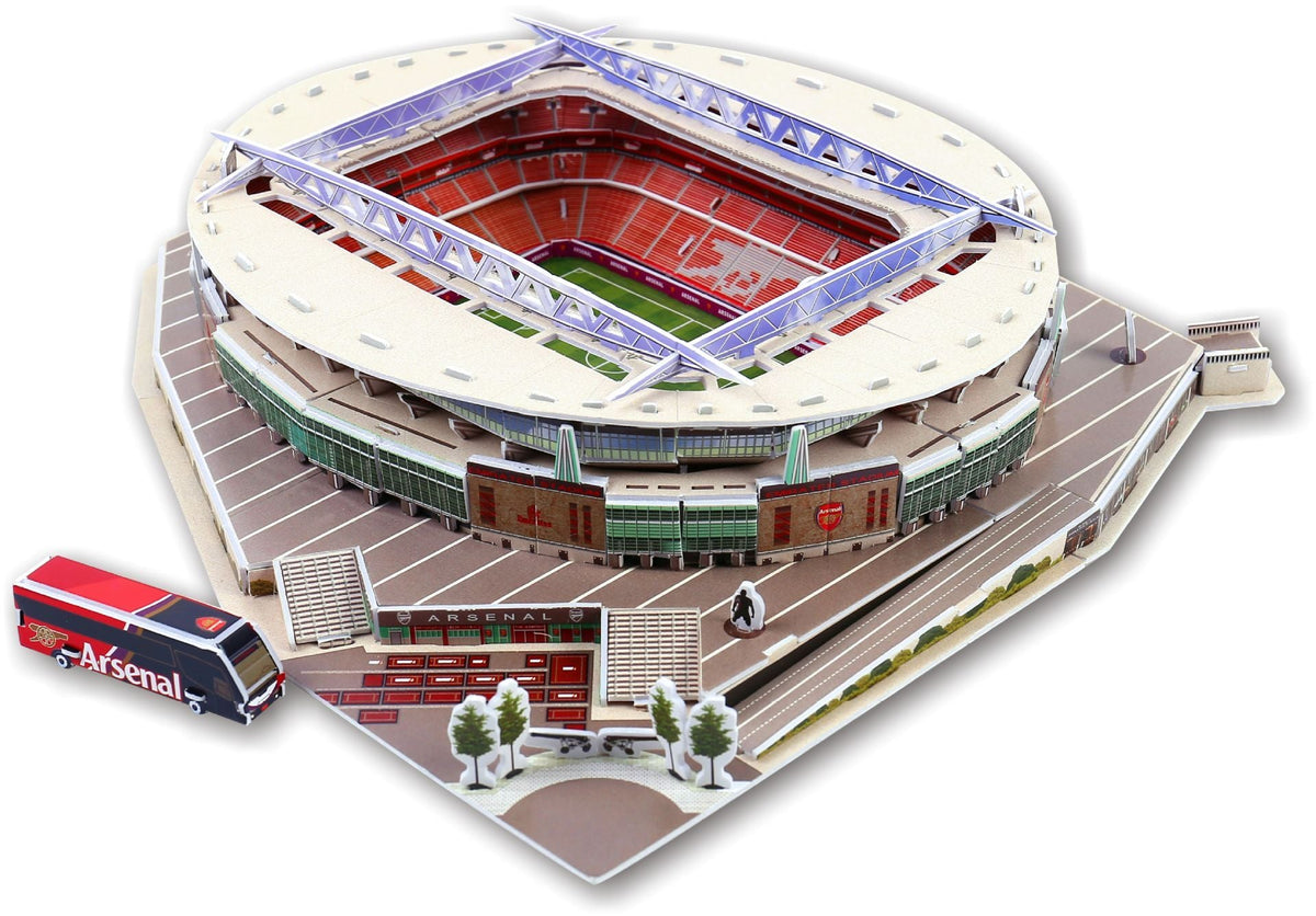 Classic Jigsaw DIY 3D Puzzle World Football Stadium European Soccer Playground Assembled Building Model Puzzle Toys For Children - Cindi Book