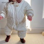 Baby Padded Quilted Kumpsuit Outing Clothes - Cindi Book