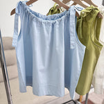 Stylish And Chic Doll-style Vest Shirt - Cindi Book