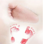 Anti - virus infective baby hand - foot - hand - hand - hand - hand - foot - hand printing table baby footprint - free washing printing oil - Cindi Book