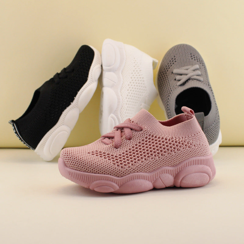 Boys and girls soft-soled toddler shoes - Cindi Book