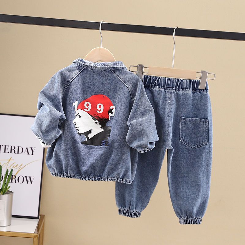 Boys Spring Clothing New Clothes Fashionable Handsome Children's Clothing - Cindi Book