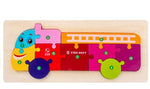 Children's Cartoon Number Animal Puzzle - Cindi Book