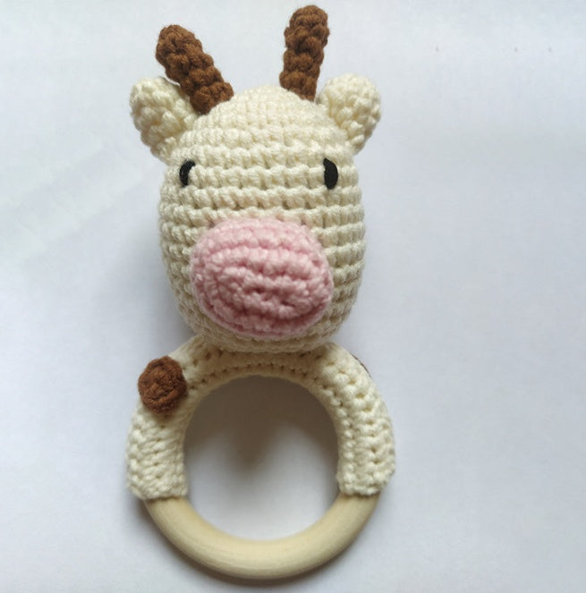 Wooden baby teether - Cindi Book