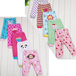 Cartoon print children's leggings 5 pieces - Cindi Book