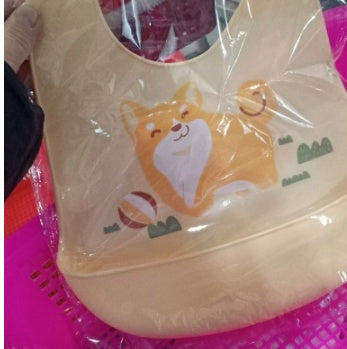 Baby Eating Silicone Bib Baby Stereo Waterproof - Cindi Book