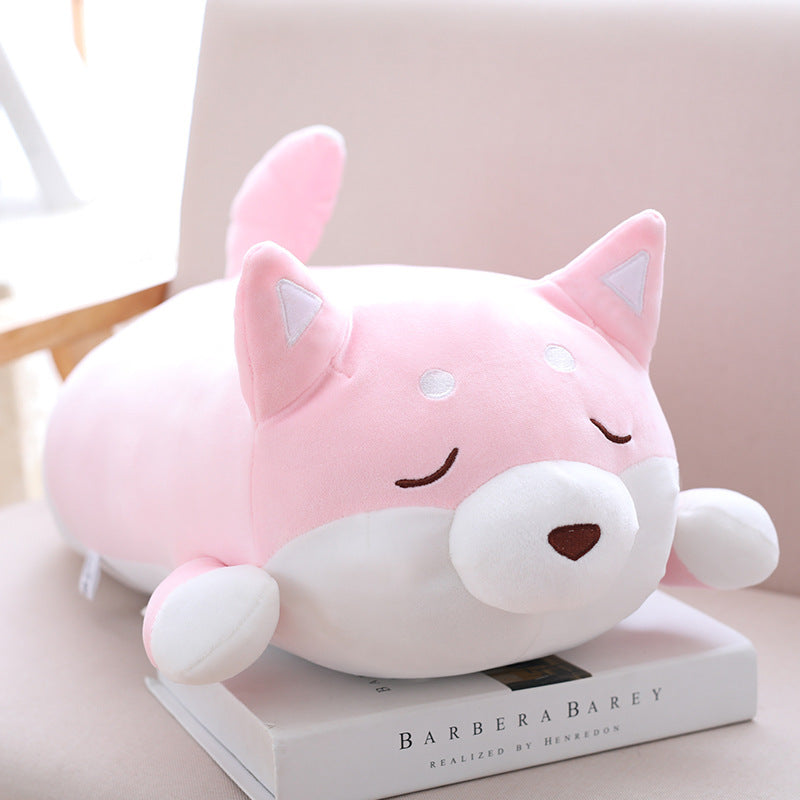 36cm 55cm Cute Fat Shiba Inu Dog Plush Toy Stuffed Soft Kawaii Animal Cartoon Pillow Lovely Gift For Kids Baby Children Gifts - Cindi Book