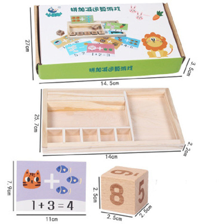 Children's arithmetic building block toys - Cindi Book