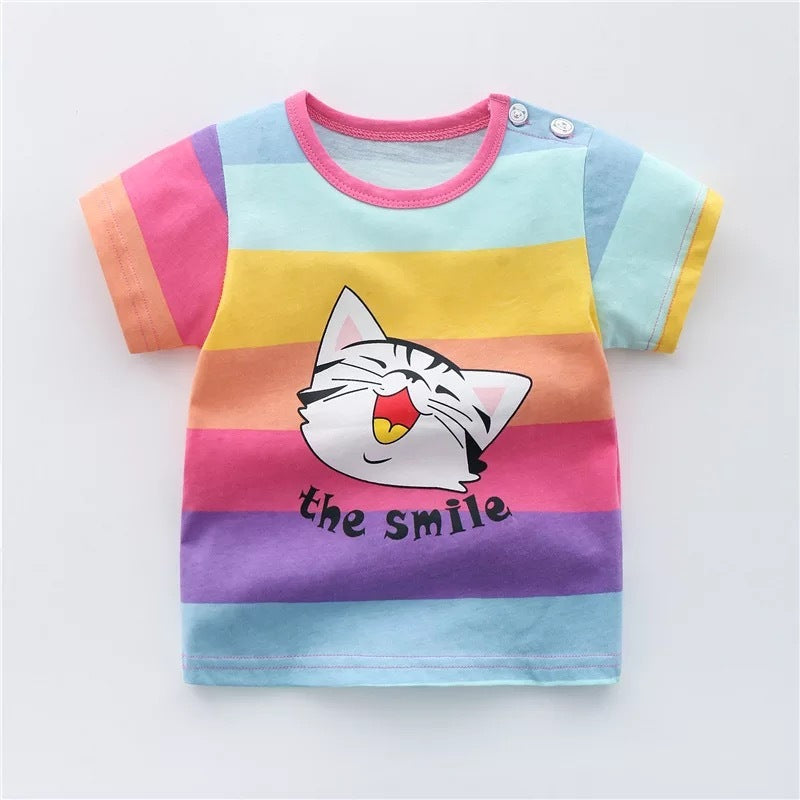 Children's cotton T-shirt - Cindi Book