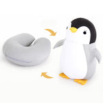 Soft Pillow Penguin U-Shaped Sleep Protection Neck Pillow Home Office Nap Body Pillows Travel Car Adult Cute Pillows - Cindi Book