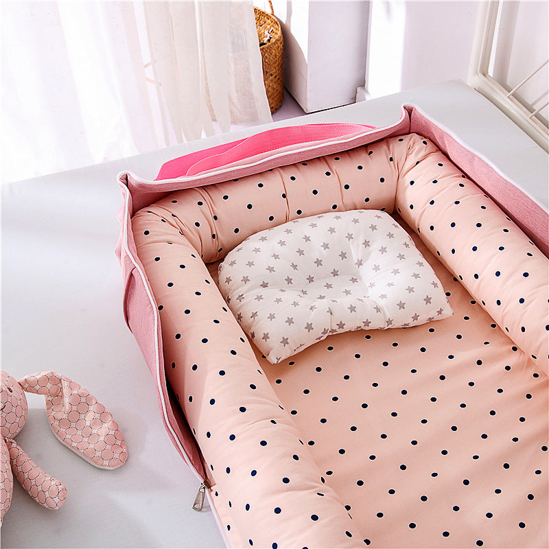 Cotton Portable Foldable Baby Bed - Cindi Book