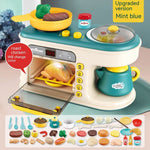 Children's Play House Kitchen Toys Simulation Kitchenware Breakfast Machine Toys - Cindi Book