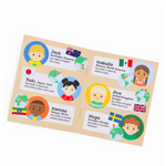 Kids of the World: Memory Match Game