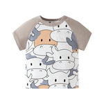 Pure Cotton Full Printed Cow Baby Summer - Cindi Book
