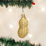 Old World Christmas Peanut Ornament - hand-blown glass Christmas tree ornament