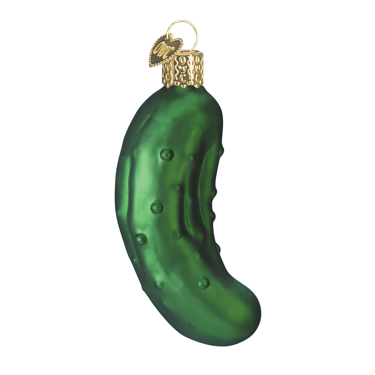 Old World Christmas Pickle Ornament - hand-blown glass Christmas tree ornament (view 3)