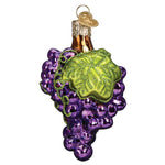 Old World Christmas Grapes Ornament - hand-blown glass Christmas tree ornament (view 3)