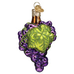 Old World Christmas Grapes Ornament - hand-blown glass Christmas tree ornament (view 5)