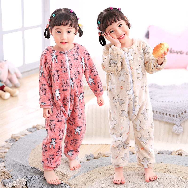 Autumn and winter infant pajamas - Cindi Book