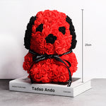Creative Style Rose Dog Doll Christmas Gift Decoration - Cindi Book