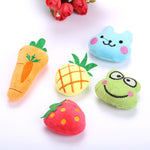 Cat toy cat mint fruit animal plush toy - Cindi Book