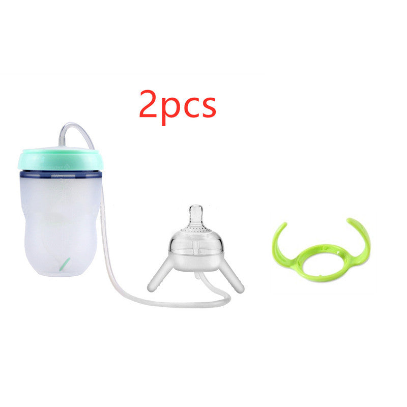 Feeding Bottle Kids Cup Children Training Silicone Sippy - Cindi Book