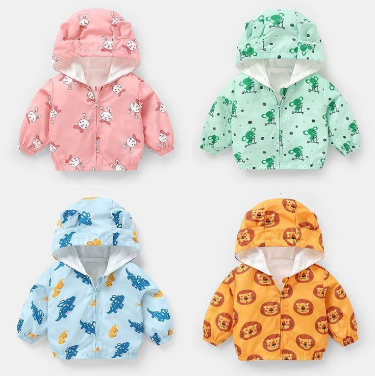 Autumn and Winter clothes Baby Plush Cartoon Baby Coat - Cindi Book