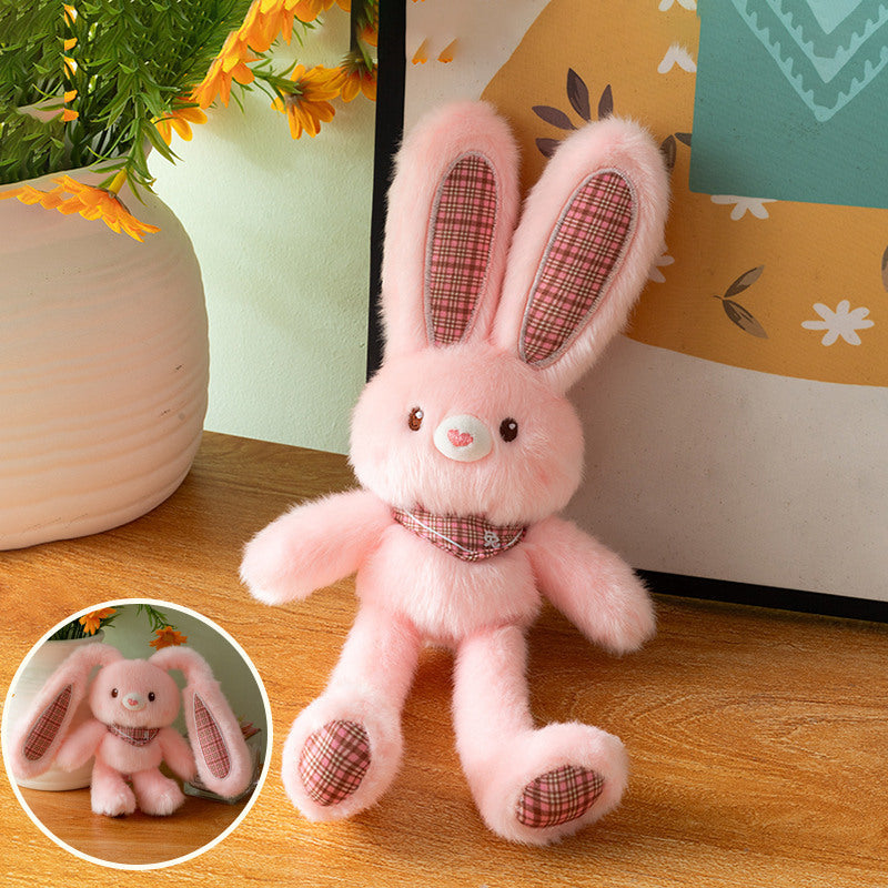 Dopamine-themed Bunny Toy For Your Backpack - Cindi Book