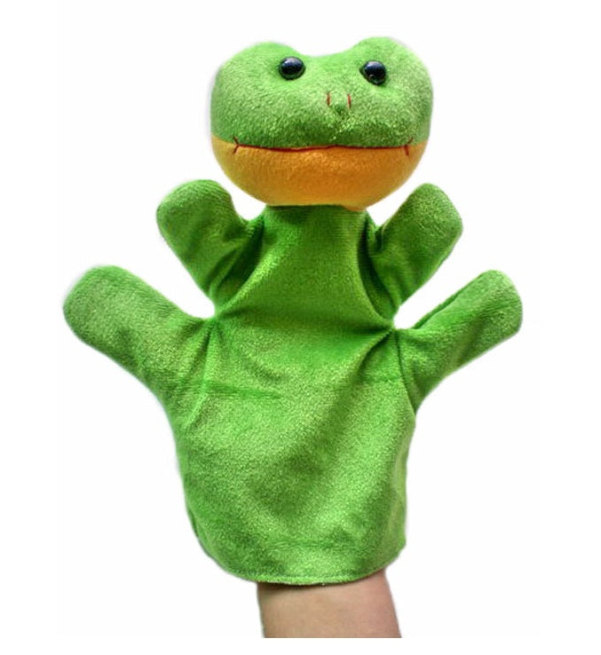 Hand puppet 28 plush toy big hand puppet preschool teaching aid - Cindi Book