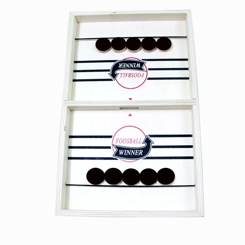 Puck Game Fast Sling Wooden Parent-child Interactive Game Chess Prop - Cindi Book