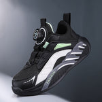 New Autumn Non-Slip Soft-Soled Running Sneakers With Rotating Buckles For Older And Teenage Kids - Cindi Book