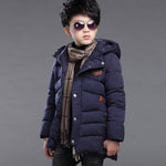 Boy's hooded padded padded jacket - Cindi Book