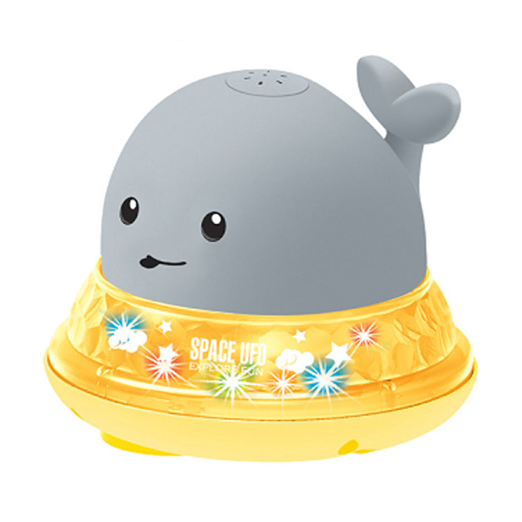 New Baby Bathroom Bath Electric Induction Whale Spray Small Toy - Cindi Book