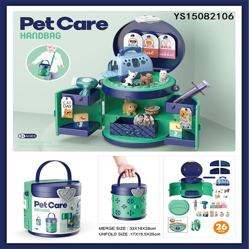 Handheld Bucket Scene Themed Toy Set - Cindi Book