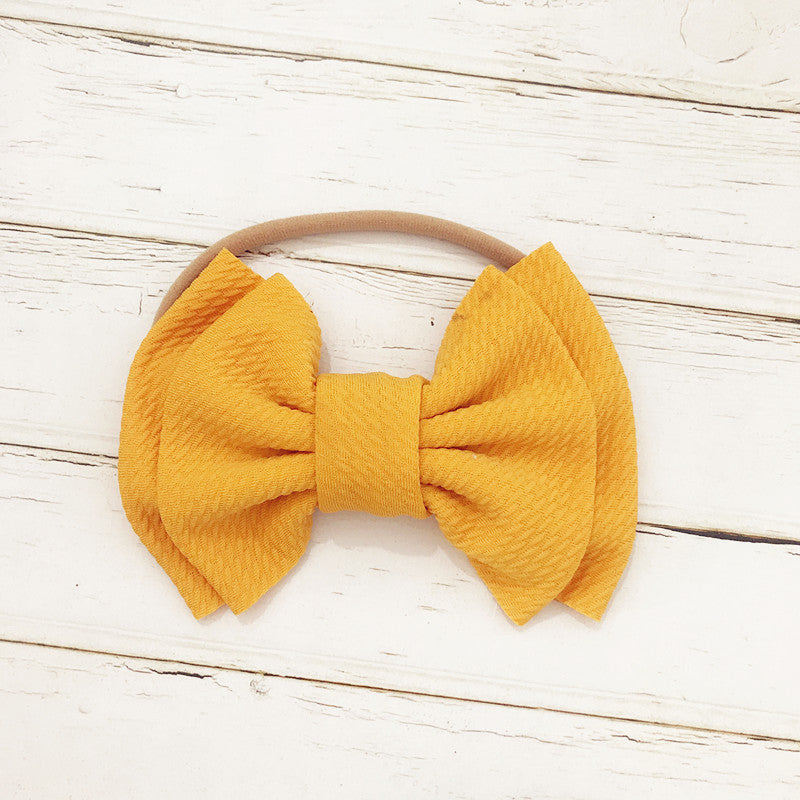 Children's Bow Hair Band Baby Double Layer - Cindi Book