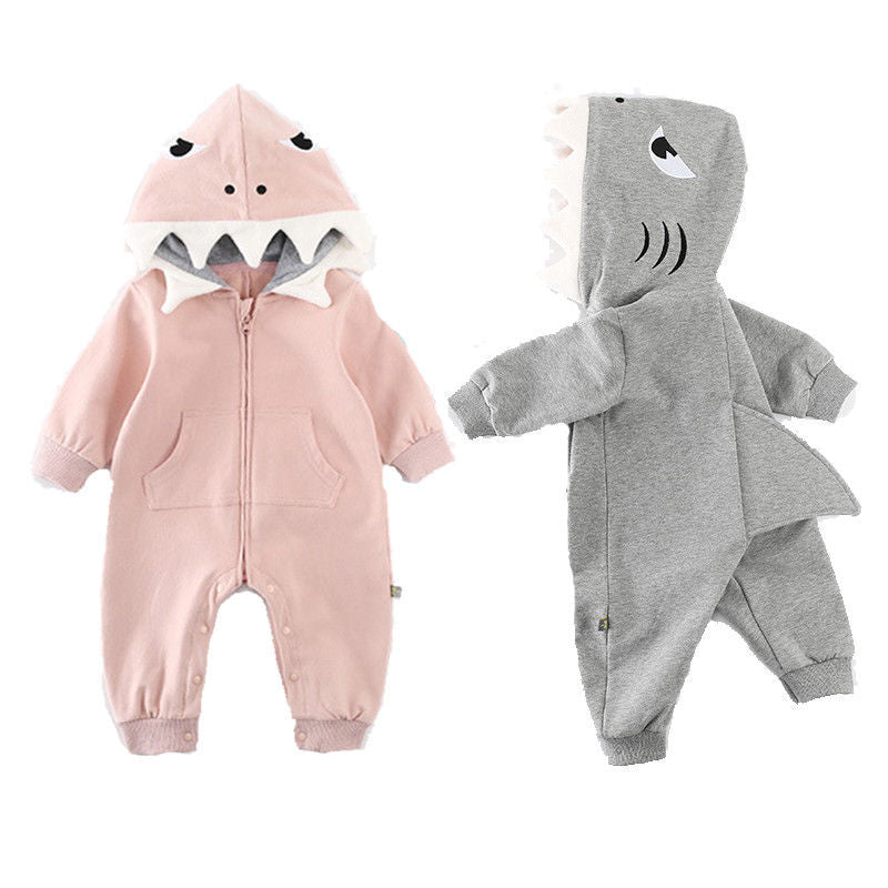 Cartoon shark hooded robes - Cindi Book