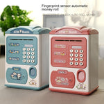 Children's Savings Bank Electric Sound And Light Fun Intelligent Automatic Money Changer - Cindi Book