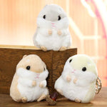 Hamster plush doll keychain - Cindi Book