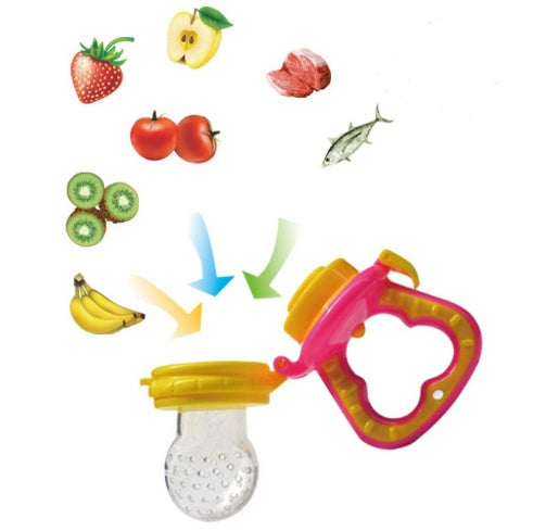 New Baby Silicone Pacifier, Encapsulated to Soothe Complementary Food Feeding Artifact