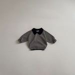 Children's Polo Collar Stripes Knitted Sweater - Cindi Book
