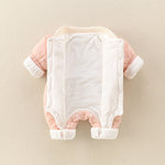 Girls' Baby Cute Jumpsuit Thickened Outer Wear Days Warm In Late Autumn - Cindi Book