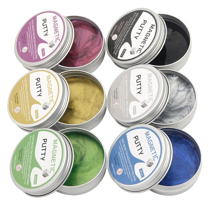 Magnetic Clay Magnetic Clay Creative Decompression Toy Swallows Magnetic Clay - Cindi Book