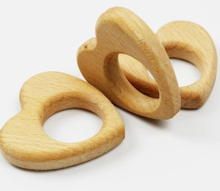 Beech Wood Baby Teethers - Cindi Book