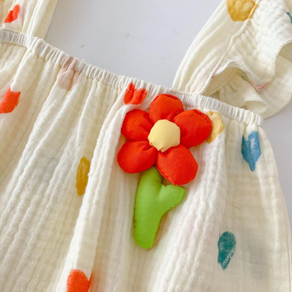 Summer New Baby Jumpsuit Sling Romper - Cindi Book