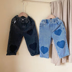 Children Soft Jeans Casual Straight Trousers - Cindi Book