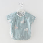 Baby Dinner Coverall Bib Spring And Autumn Long Sleeve Apron - Cindi Book